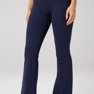 Fabletics Dark Blue Flare Pants. Brand new. With tag